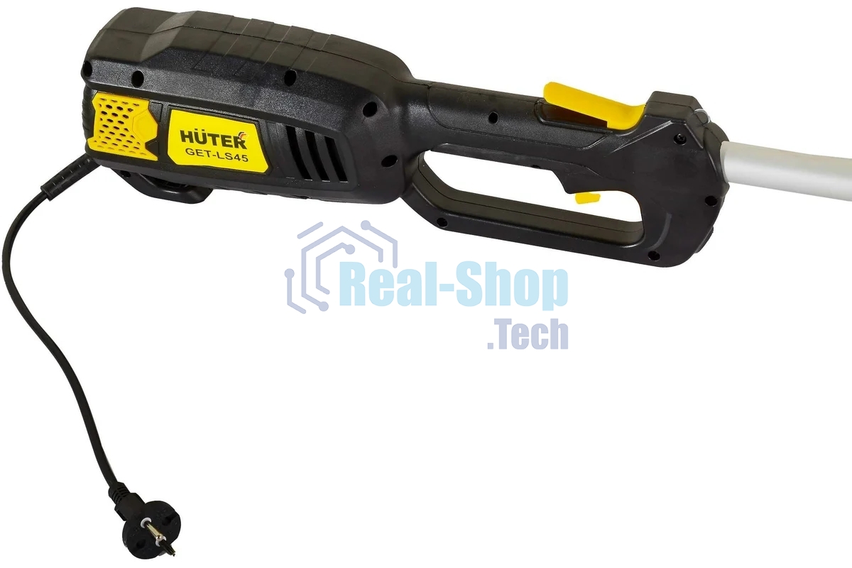 Триммер электрический Huter GET-LS45 1500Вт разбор.штан. реж.эл.:леска/нож