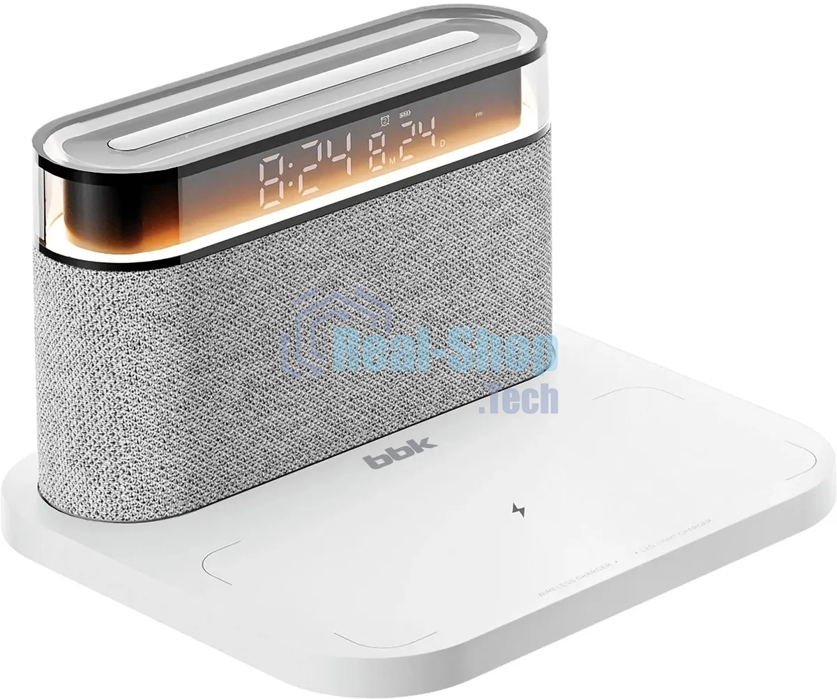 Портативная колонка BBK BTA2020 белый 5W 1.0 BT 10м 1200mAh