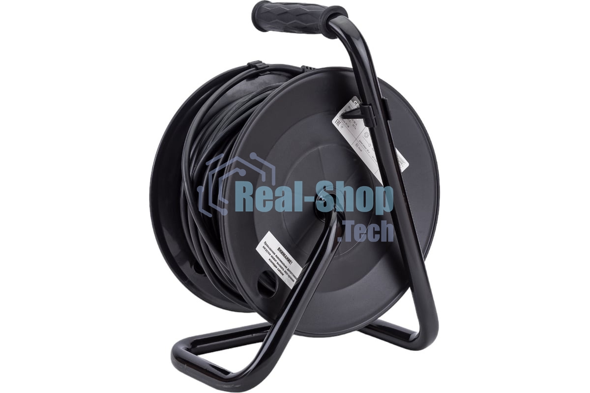 Удлинитель на катушке 4х30 м 2P+PE 10А УК30 с термозащ. 3х1.0 кв.мм GENERICA IEK WKP10-10-04-30-G