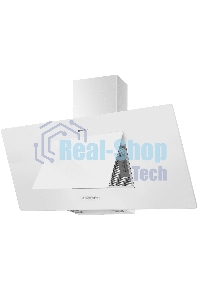 Вытяжка наклонная Maunfeld Tower 90 белый, 90 см, 700 куб. м/ч, 66 дБ