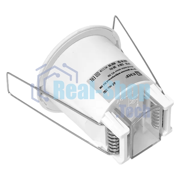 Датчик движения EKF dd-ms-200 (ИК) MS-200 встраиваемый 800 Вт 360 град. до 6 м IP20