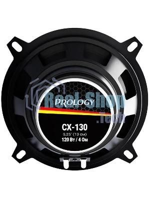 Колонки автомобильные Prology CX-130 120Вт 88дБ 4Ом 13см (5дюйм) (ком.:2кол.) коаксиальные двухполосные