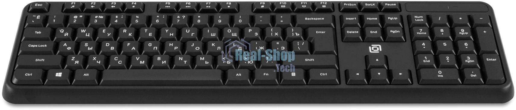 Клавиатура беспроводная Oklick K888W черный USB Multimedia (2066181)