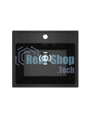 Мойка кухонная PRACTIK PR-M 490-004 черный оникс