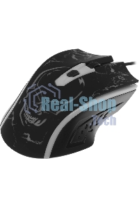 Мышь проводная Defender Overmatch GM-069 черный, 2400 dpi, USB, кнопки - 4