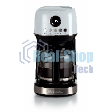 Кофеварка капельная Ariete 00M139601AR0 белый, молотый, 1,5 л. 900 Вт