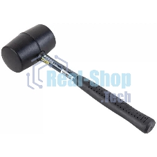 Резиновый молоток со стальной ручкой Deli DL5612 340 грамм, длина 260 мм