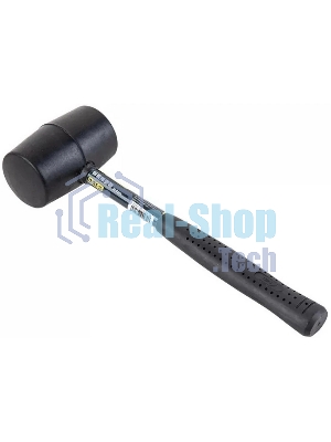 Резиновый молоток со стальной ручкой Deli DL5612 340 грамм, длина 260 мм