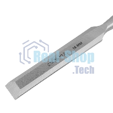 Долото-стамеска Сибртех, 16 мм, двухкомпонентная рукоятка