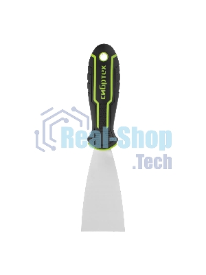 Шпательная лопатка из нержавеющей стали Сибртех 50 мм, двухкомпонентная рукоятка