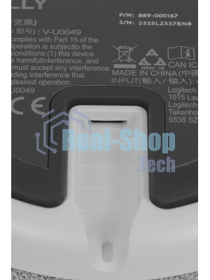 Микрофон Logitech Microphone for Rally ConferenceCamMic Pod Off белый