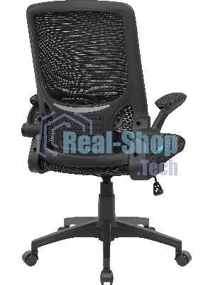 Кресло Defender DALLAS черный, сетка, 120 кг, механизм качания