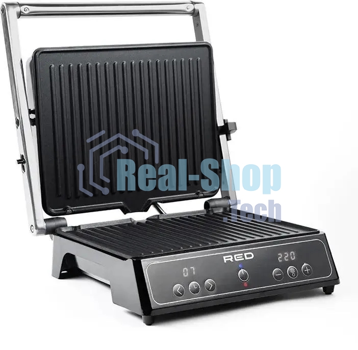 Гриль электрический Red Solution SteakPRO RGM-M809 2000Вт черный
