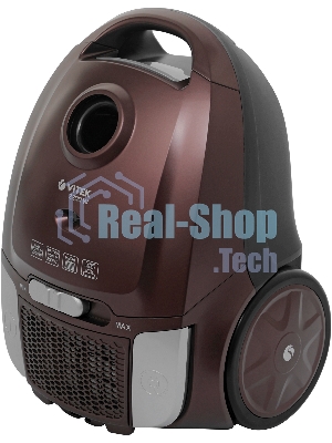 Пылесос Vitek VT-8138 коричневый/черный, 350/2200 Вт, уборка сухая, пылесборник мешок 2 л