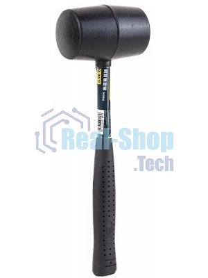 Резиновый молоток со стальной ручкой Deli DL5612 340 грамм, длина 260 мм