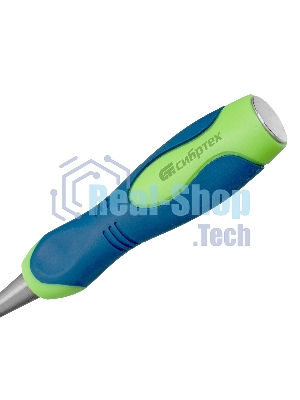 Долото-стамеска Сибртех, 16 мм, двухкомпонентная рукоятка