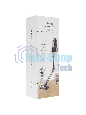 Пылесос вертикальный Jimmy H10 Flex серый, питание от аккумулятора, 245 Вт, уборка сухая, пылесборник 0.6 л
