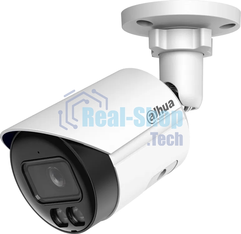 Камера видеонаблюдения Dahua DH-IPC-HFW2249SP-S-IL-0280B-S2, IP, 2 Мп, 2.8-2.8 мм, белый