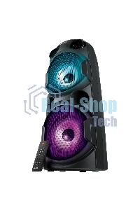 Колонка АС Sven PS-750, черный (80 Вт, TWS, Bluetooth, FM, USB, microSD, LED-дисплей, 2х4400мА*ч)