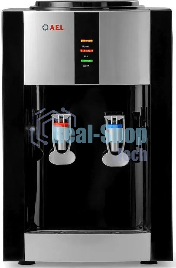 Кулер AEL TC-AEL-47 настольный компрессорный черный/серебристый