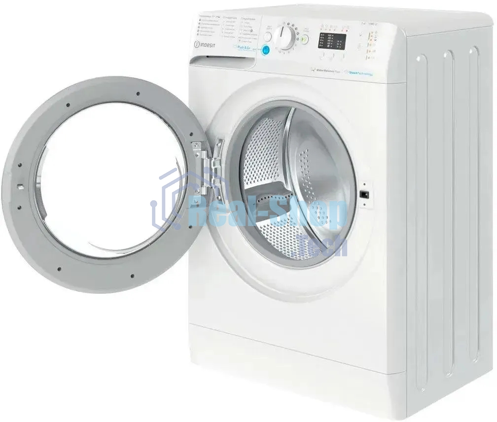 Стиральная машина Indesit BWSA 71052X WSV RU белый, загрузка фронтальная 7 кг, 1000 об/мин., класс: А
