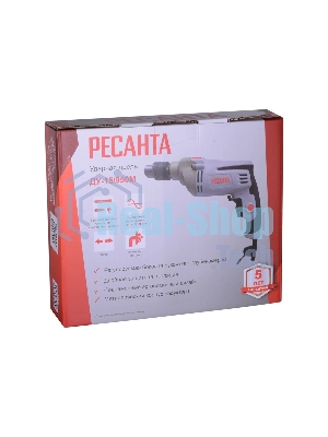 Дрель ударная Ресанта ДУ-15/950М 950Вт патрон:кулачковый реверс