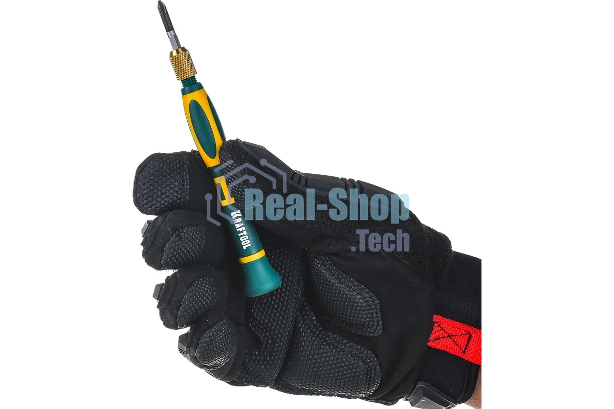 Набор KRAFTOOL Отвертки для точных работ с насадками, в боксе, 12 предметов 25611-H12