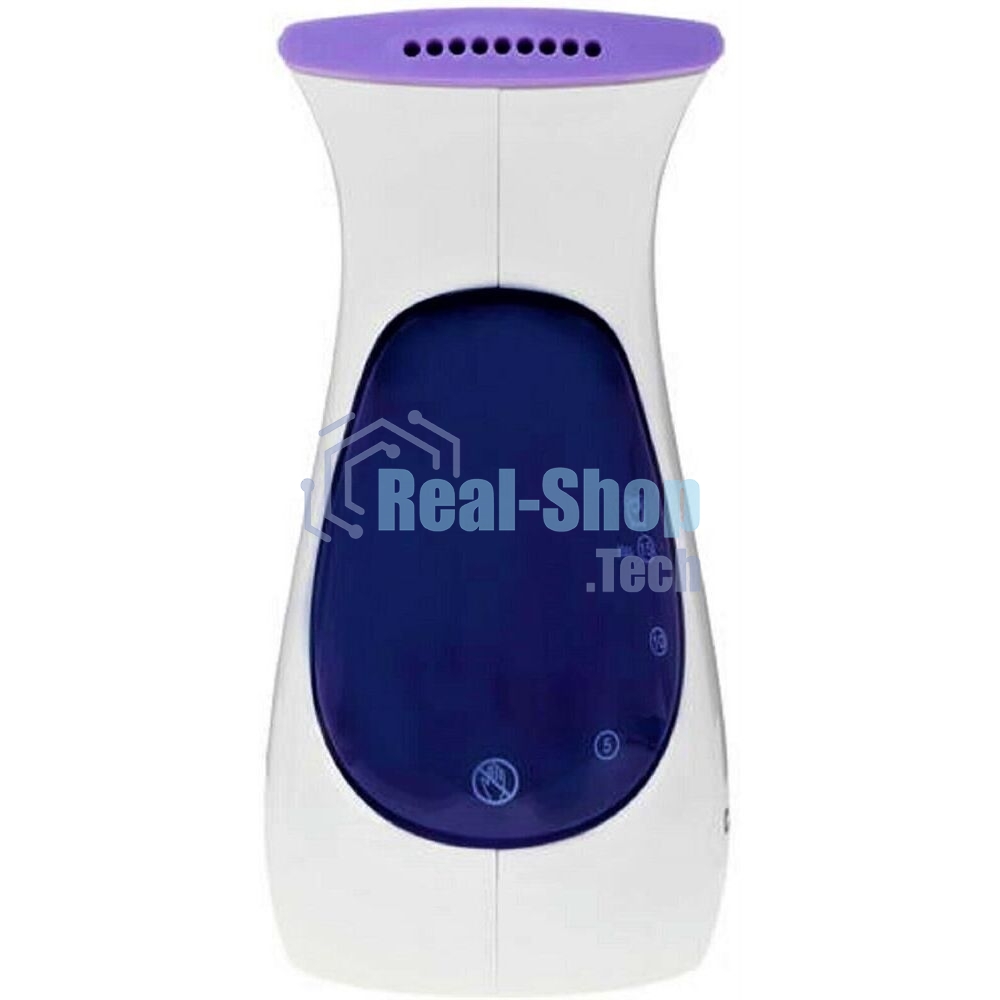 Отпариватель Centek CT-2380 белый/фиолетовый, 800 Вт, 15 г/мин, 330 мл