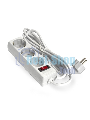 Сетевой фильтр ExeGate EX221178RUS SP-3-1.8W (3 розетки, 1.8 м, евровилка, белый)