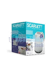 Чайник электрический Scarlett SC-EK18P49 1.7л. 2200Вт белый/серый (корпус: пластик)