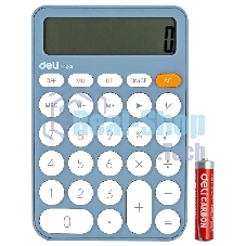 Калькулятор настольный Deli EM124BLUE синий 12-разр.