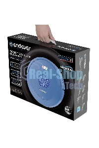 Робот-пылесос Endever Spectre-88 голубой, 1500 мА/ч Li-ion, уборка сухая/влажная, пылесборник контейнер 0.4 л