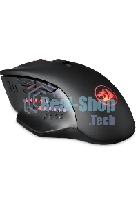 Мышь проводная Redragon Gainer черный, 3200 dpi, USB, кнопки - 6