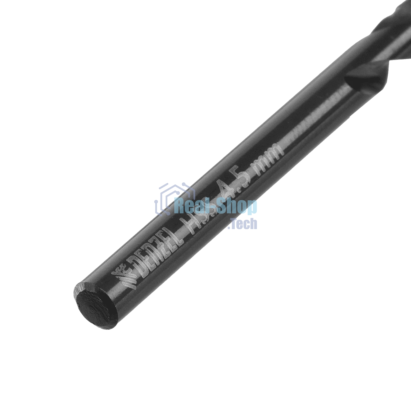 Сверло по металлу Denzel 4,5 мм, HSS-Tin, Golden Tip, 10 шт.