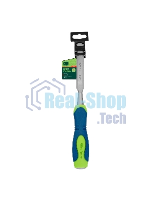 Долото-стамеска Сибртех, 16 мм, двухкомпонентная рукоятка