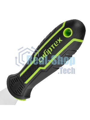 Шпательная лопатка из нержавеющей стали Сибртех 50 мм, двухкомпонентная рукоятка