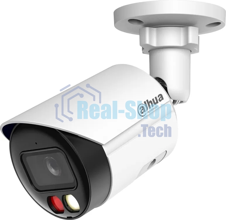 Камера видеонаблюдения Dahua DH-IPC-HFW2249SP-S-IL-0280B-S2, IP, 2 Мп, 2.8-2.8 мм, белый