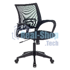 Кресло компьютерное Бюрократ CH-695N/BLACK спинка сетка черный TW-01, сиденье черный TW-11, механизм качания