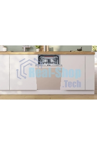 Встраиваемая посудомоечная машина Bosch SPV4HMX65Q, серебристый, 45 см, 10 компл., 45 дБ, класс A+