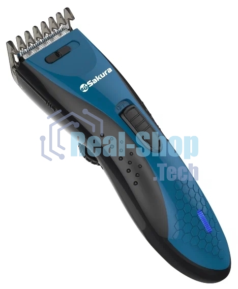 Машинка для стрижки Sakura SA-5175BL-U аккум 3-18 мм Soft Touch USB