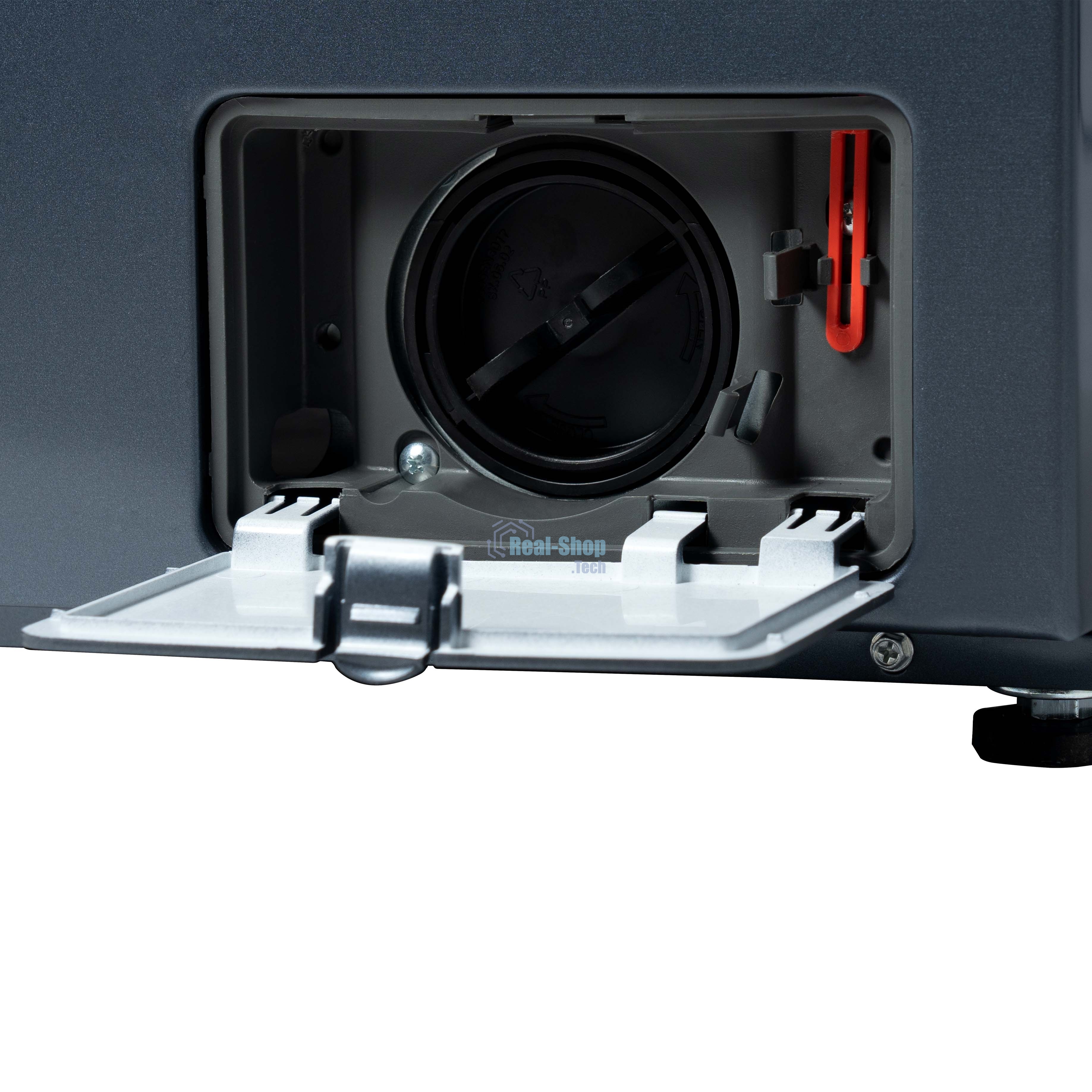 Стирально-сушильная машина Бирюса WMD-SM812/03 W перламутровый синий, загрузка фронтальная 8 кг, 1200 об/мин, класс: А+++