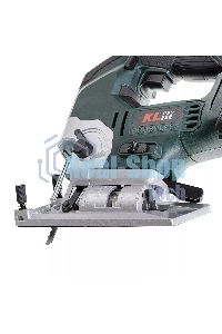 Лобзик электрический профессиональный бесщеточный KLPRO KLDT18B-20 (18В, Li-ion-2шт, 2.0А·ч, патрубок для пылесоса, полотна (дерево/металл, З/У, кейс)