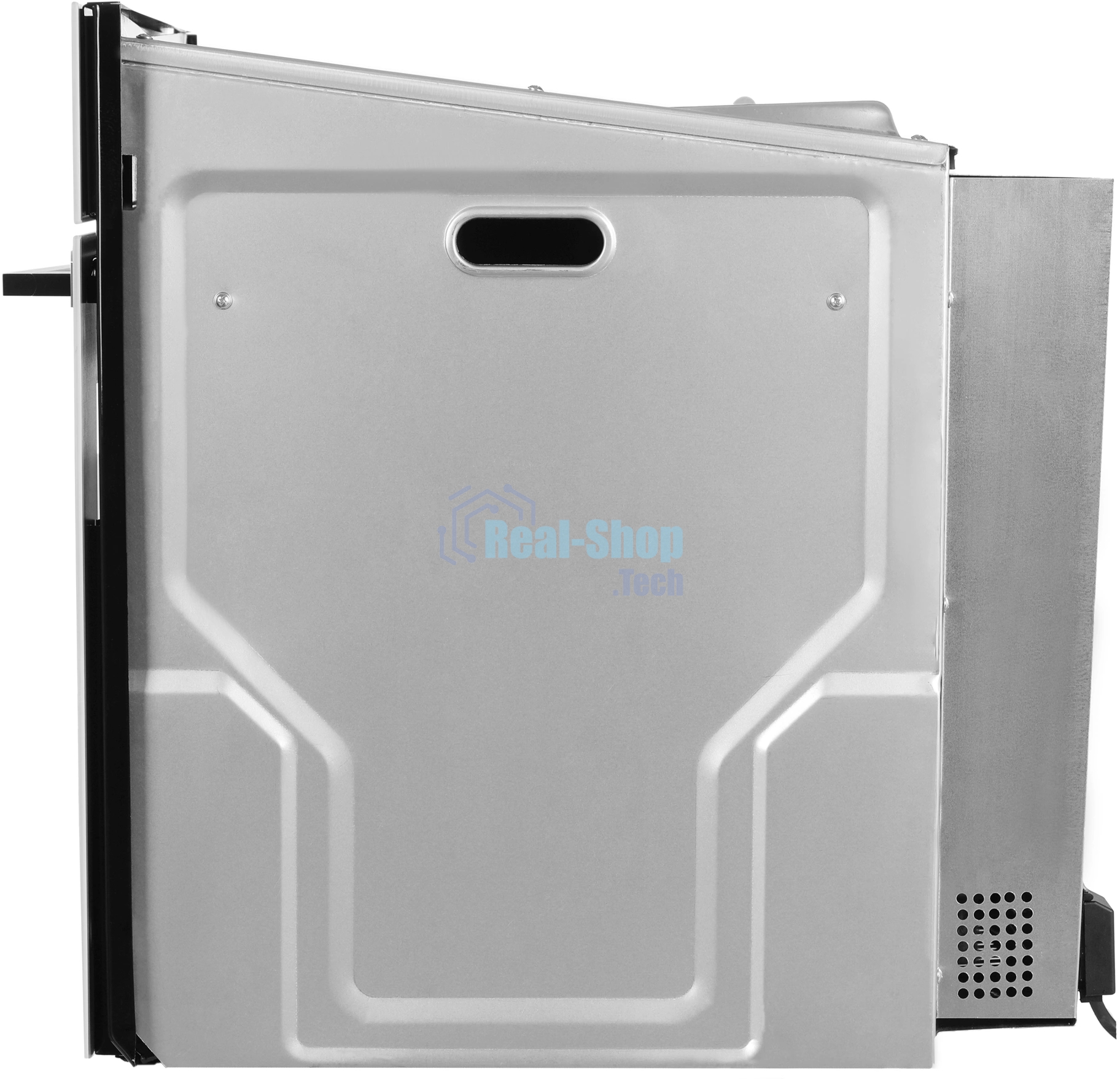 Духовой шкаф Электрический Hyundai HEO 6752 BG черное стекло