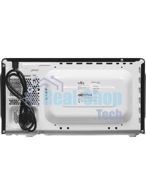 Микроволновая печь WILLZ MOS-1706MB черный, 17 л, 700 Вт, переключатели — поворотный механизм