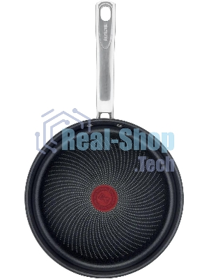Сковорода Tefal Intuition B8170544, 26см, без крышки, черный
