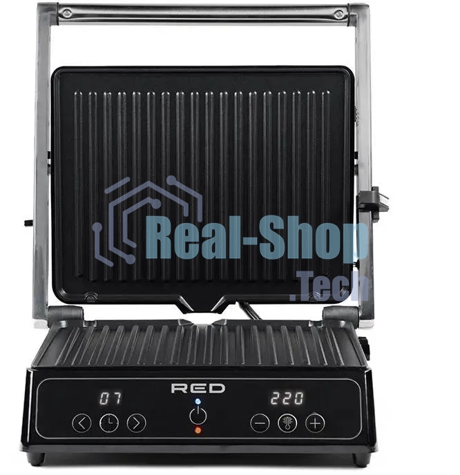 Гриль электрический Red Solution SteakPRO RGM-M809 2000Вт черный