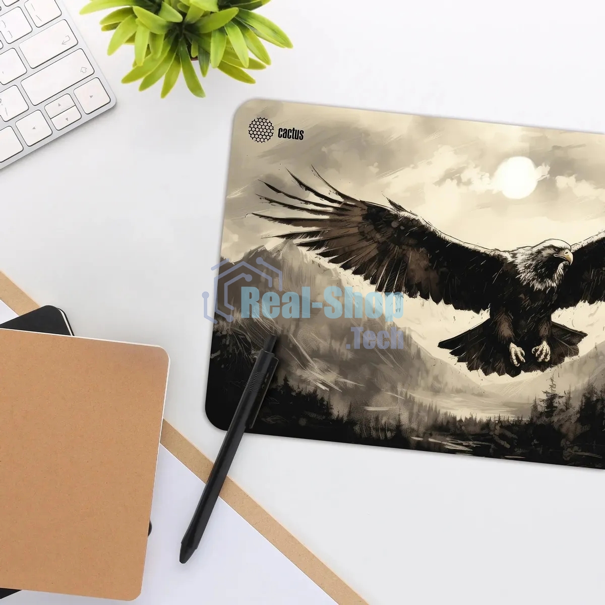 Коврик для мыши Cactus Flying hawk 700x400x4мм (CS-MP-COR02XLL)