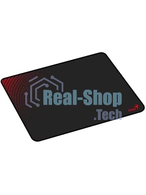 Коврик для мыши Genius G-Pad 230S. Нескользящая резиновая основа с микротекстурированной гладкой поверхностью. Размер: 230 x 2.5 x 190 мм. черный