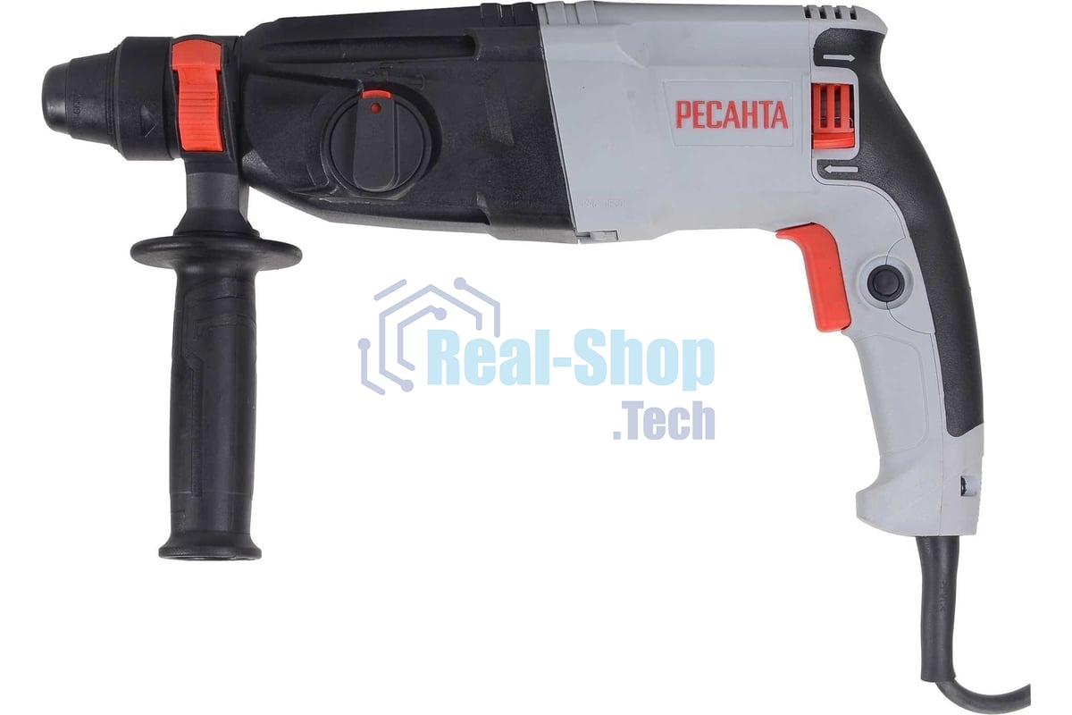 Перфоратор Ресанта П-28-800К патрон:SDS-plus уд.:3.4Дж 800Вт (кейс в комплекте)