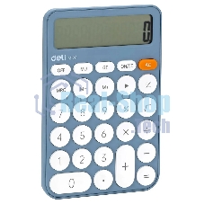 Калькулятор настольный Deli EM124BLUE синий 12-разр.